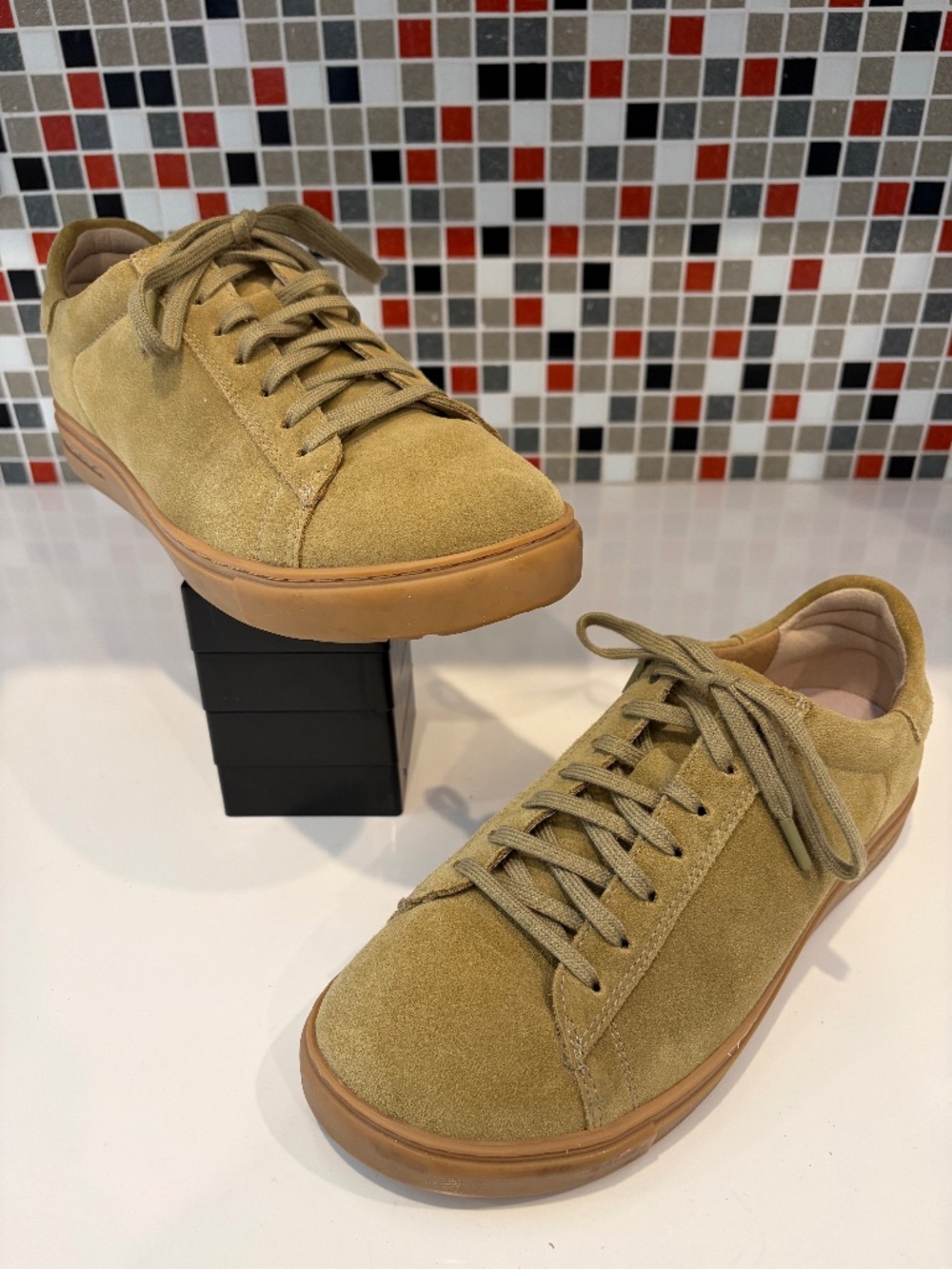Birkenstock Bend Low Suede Leather Khaki - 40 EU (9 - 9.5 US)